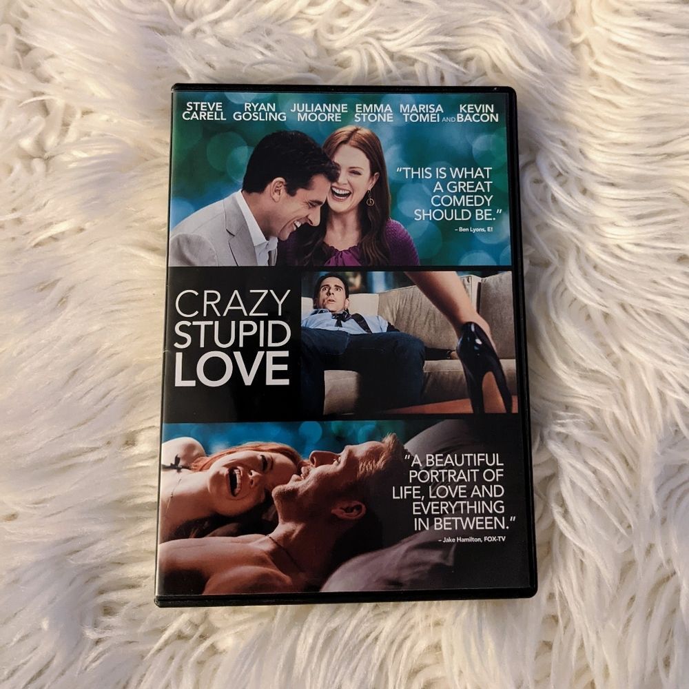 5/$25! Crazy Stupid Love movie DVD Excellent Condition